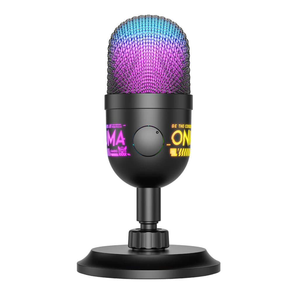 ไมโครโฟน ONIKUMA M930 ไมค์แบบตั้งโต๊ะ สำหรับเล่นเกม สตรีมมิ่ง ฯลฯ - สีดำ_4